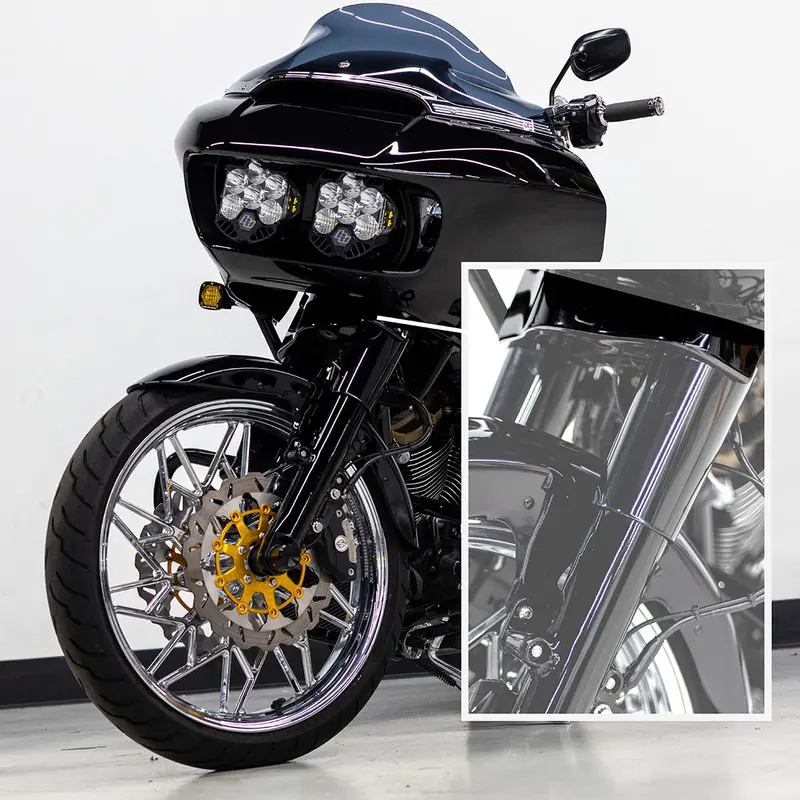 Ppf Paint Protection For Harley Davidson Lower Triple Tree Cover 1