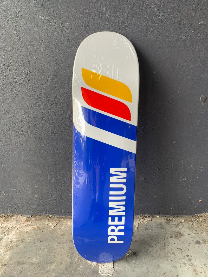 Premium Skateboards Team Logo Blue 1
