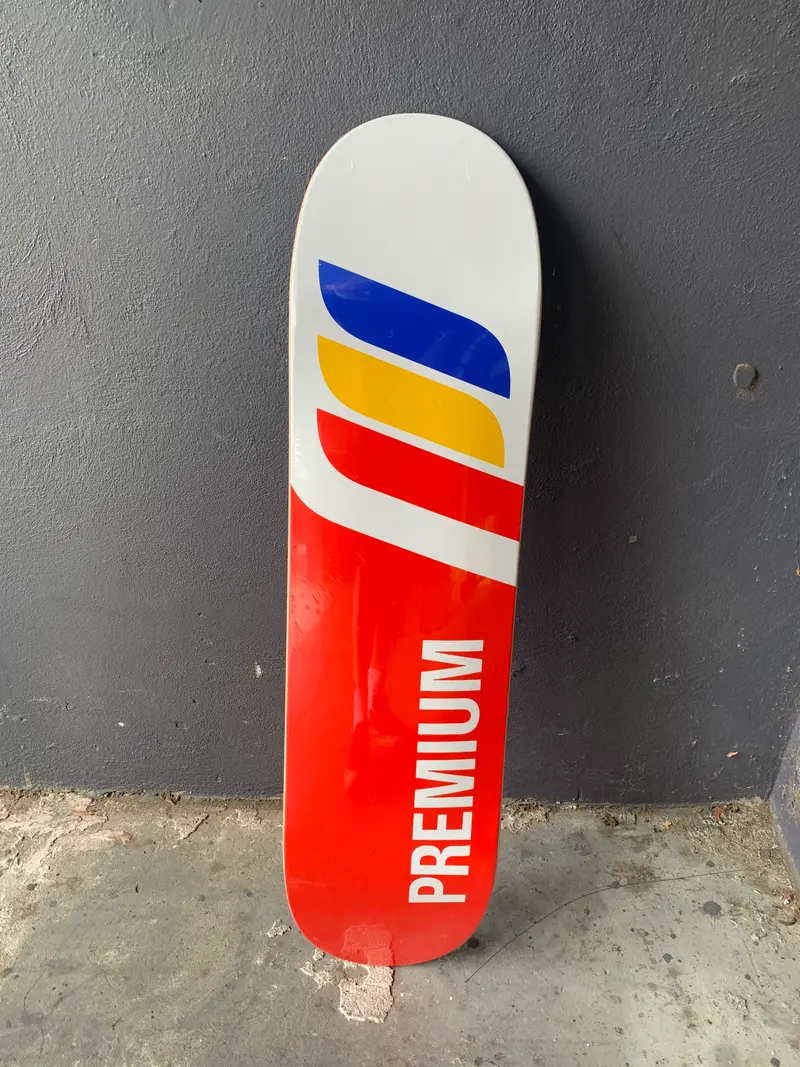 Premium Skateboards Team Logo Red 1