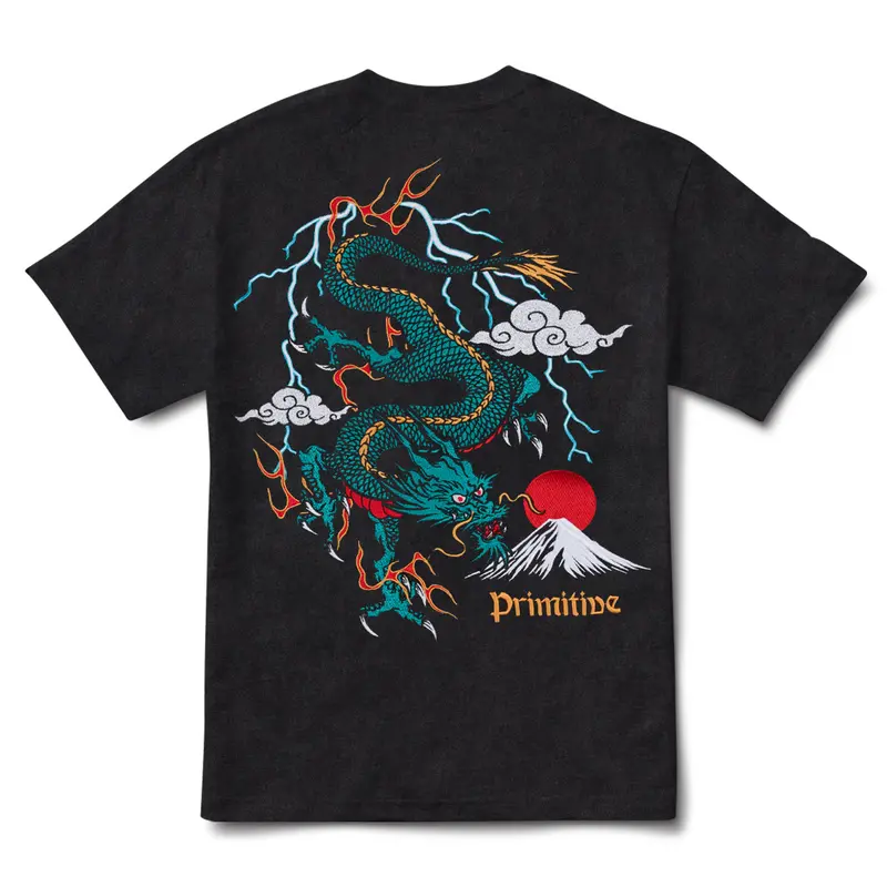 Primitive Meltdown Tee - Black 1