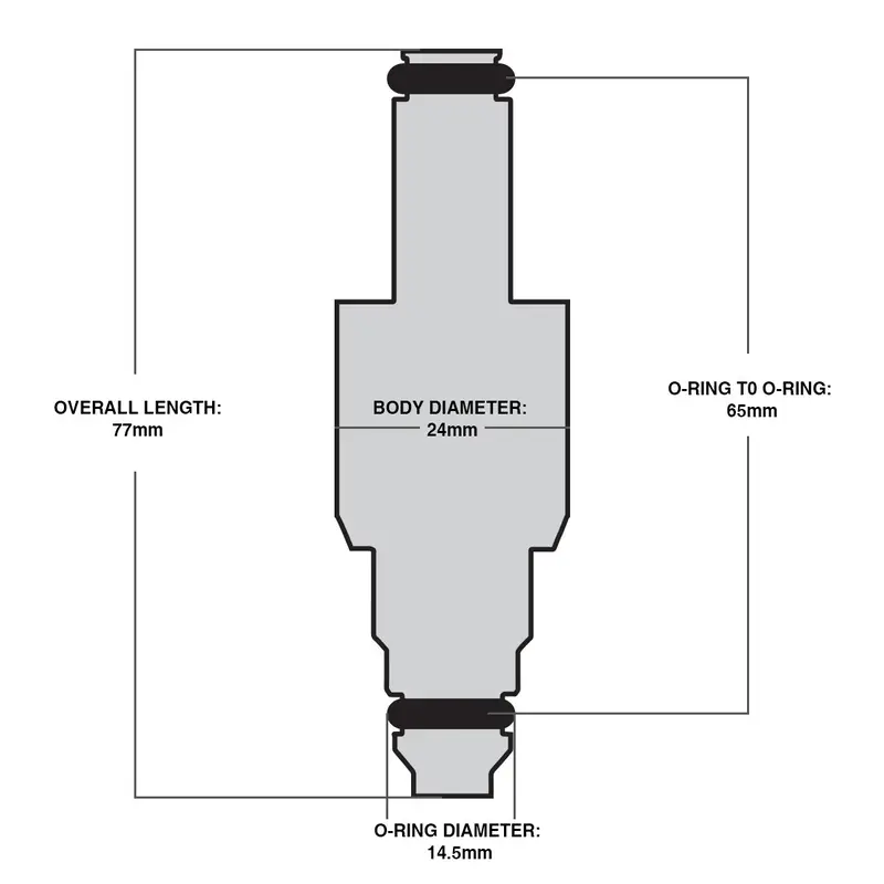 Pro Line Racing Billet Injector Plug / Blank 2