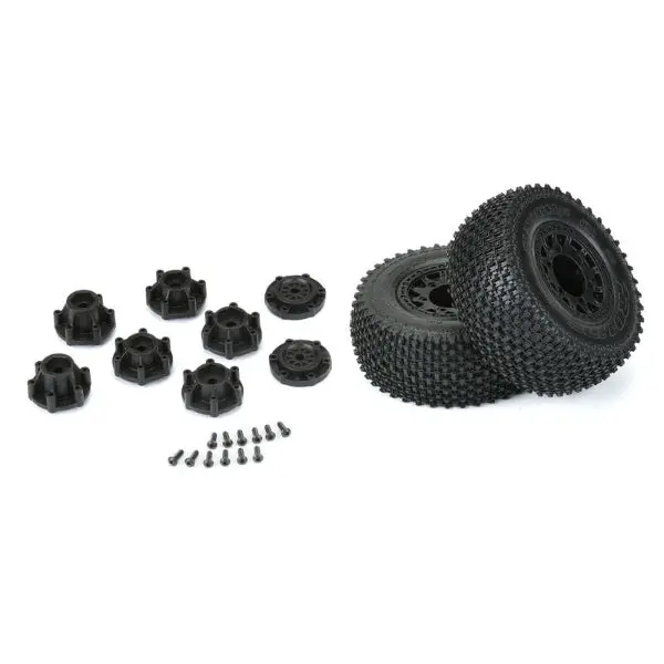 Proline: 1/10 Gladiator Sc Pre-Mounted Wheels (Soft) 1