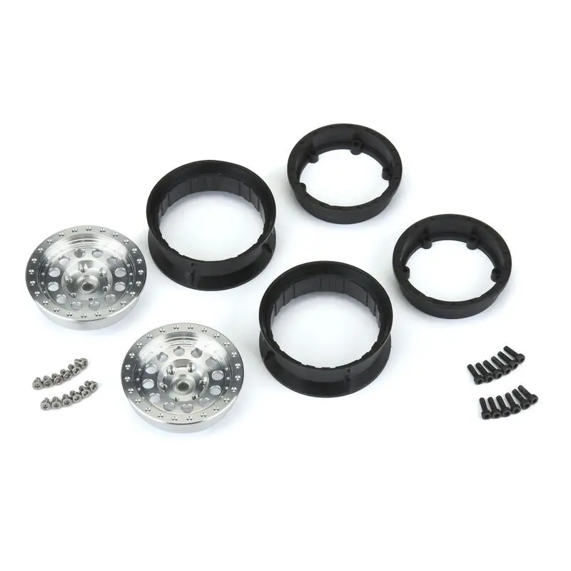 Proline: 1/10 Rock Shooter Aluminum 1.9" Wheels (2-Pieces) 1