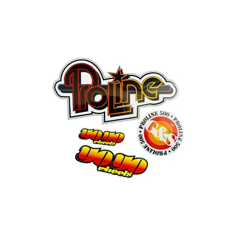 Proline Sticker Pack - Red 1