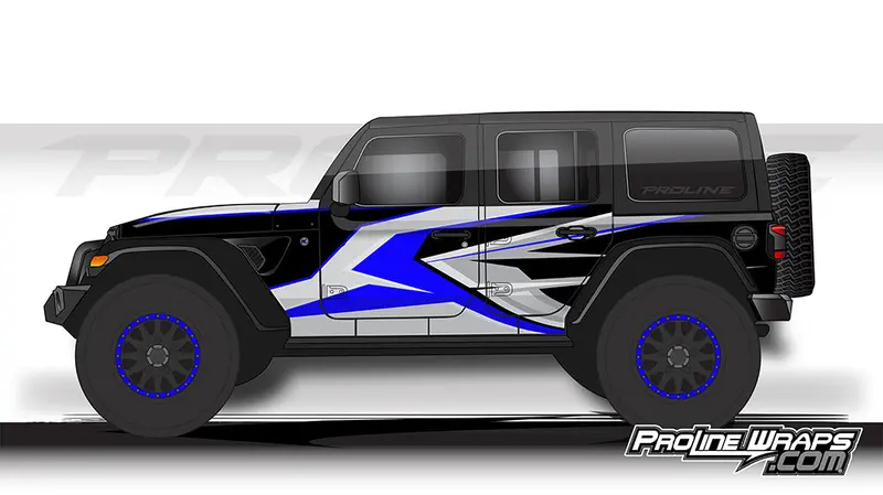 Proline Wraps - Jeep Wrangler Jl Wrap Kit 4Dr - Ridge 3