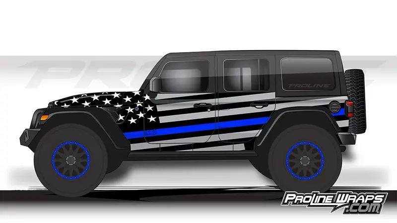 Proline Wraps - Jeep Wrangler Jl Wrap Kit 4Dr - Salute 3