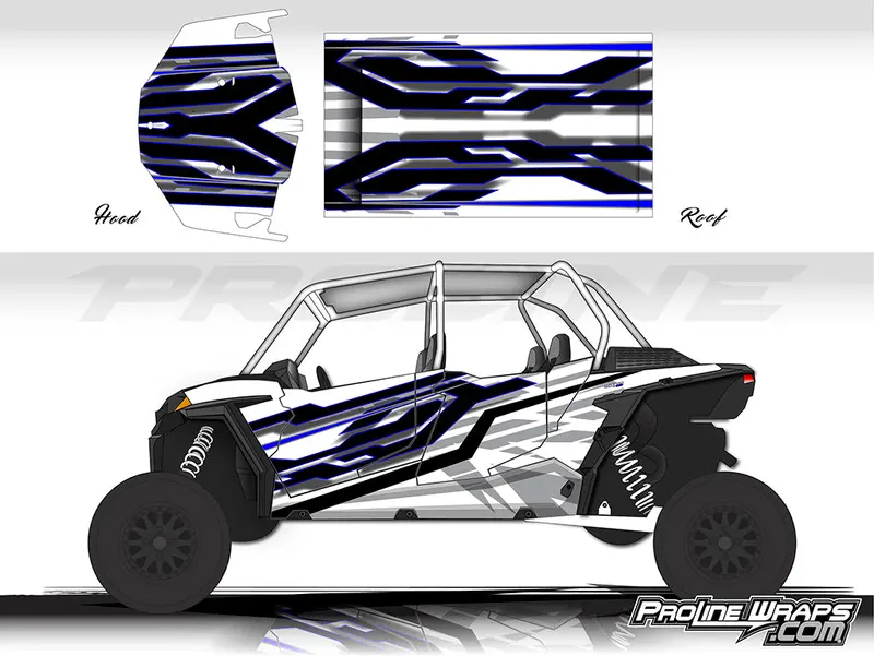 Proline Wraps MATRIX Design for Polaris RZR XP 4 Turbo S
