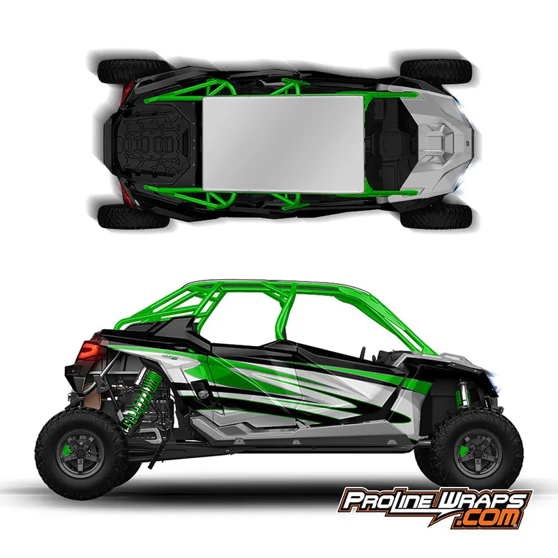 Proline Wraps Series Graphics - Deviant - Polaris Rzr Pro Xp4 1