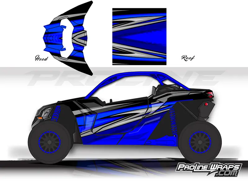 Proline Wraps Series Graphics - Se1 - Can-Am Maverick X3 - 2 Door 1