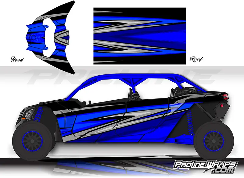 Proline Wraps Series Graphics - Se1 - Can-Am Maverick X3 - 4 Door 1