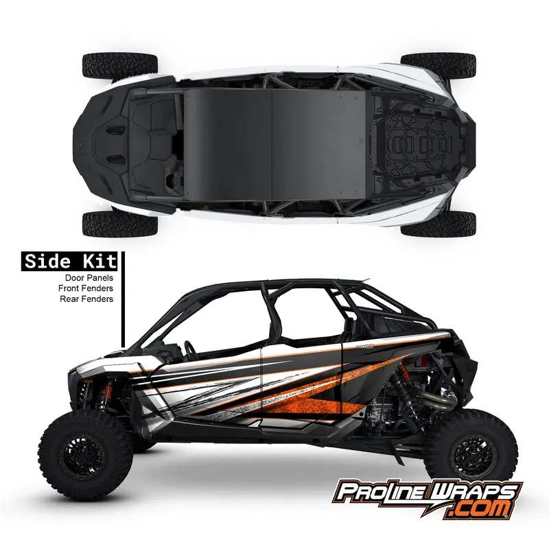 Proline Wraps Series Graphics – Vector -  Custom Utv Graphics – Polaris Rzr (2025–2026) 1