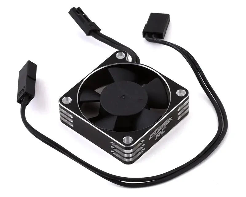 Protek Rc: 35X35x10mm Aluminum High Speed Hv Cooling Fan (Silver/Black) 1