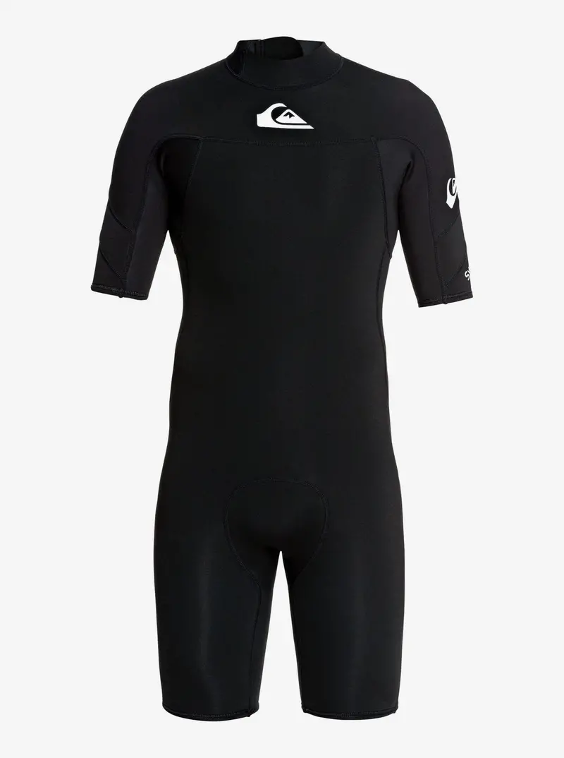 Quicksilver 2/2Mm Syncro Short Sleeve Back Zip Flt Springsuit 1