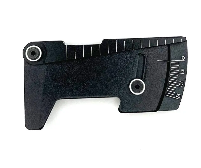 Racers Edge: Aluminum Ride Height/Camber Gauge 1