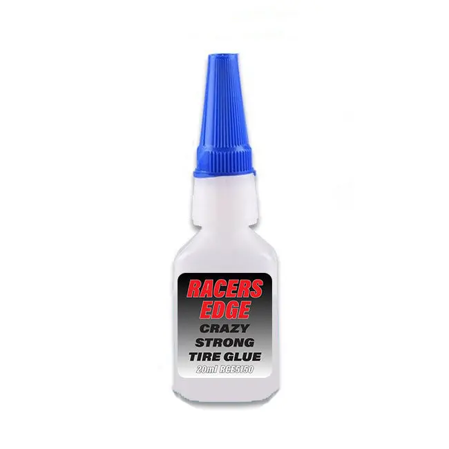Racers Edge: Crazy Strong Tire Glue 20G W/Pin Cap And (2) Tips 1