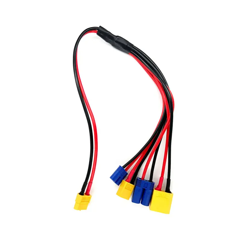 Racers Edge: Female Xt60 To Male Xt60, Xt90, Ec3, Ec5 Charge Adapter 1
