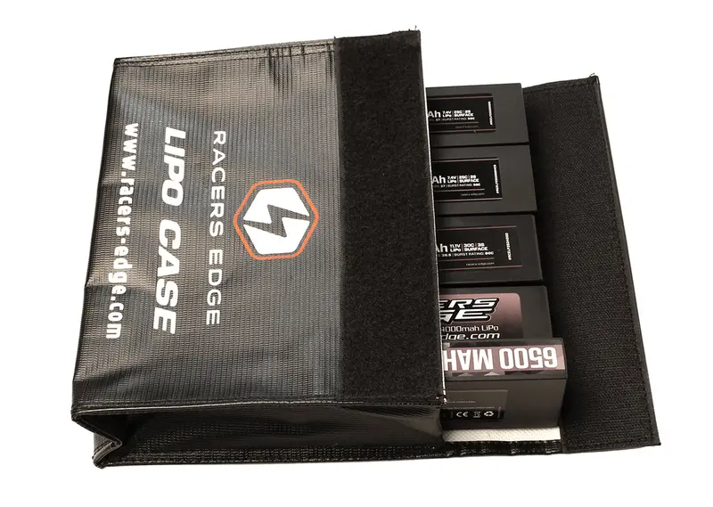 Racers Edge: Lipo Battery Charging Safety Briefcase (240 X 180 X 65Mm) 1