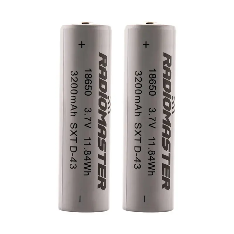 Radiomaster: 18650 3200Mah 3.7V Li-Ion Battery (2Pcs) 1