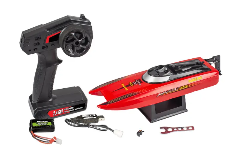 Rage Rc: Supercat Mx Electric Micro Rtr Boat 1