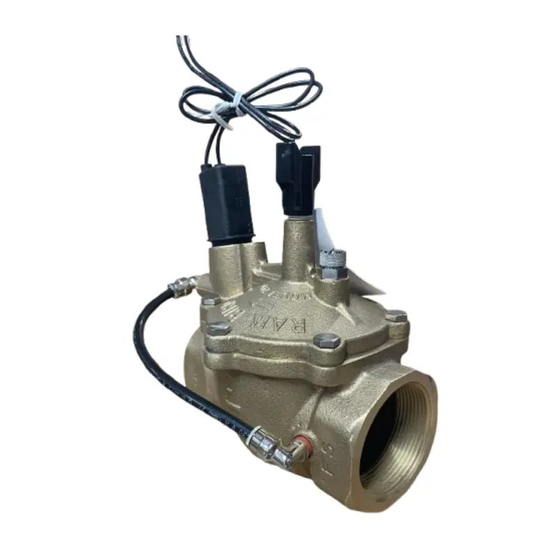 Rain Bird - 200-Efb-Cp - 2'' Brass Inline Valve W/ Flow Control - Female Pipe Thread 1