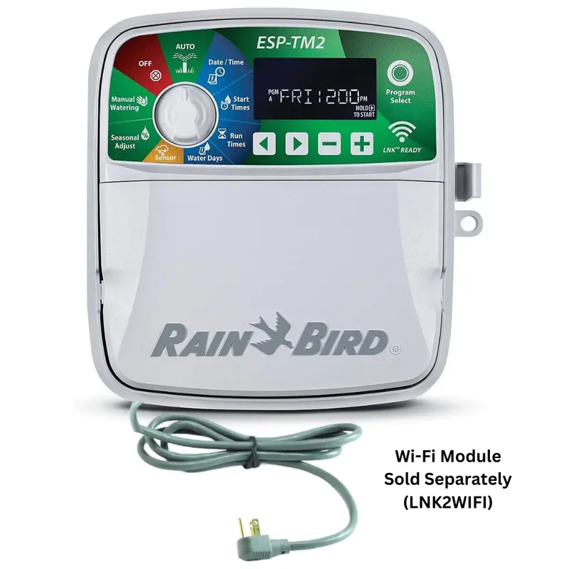 Rain Bird - Esp-Tm2 - 6 Station Indoor/Outdoor Irrigation Controller - Wifi Ready 1