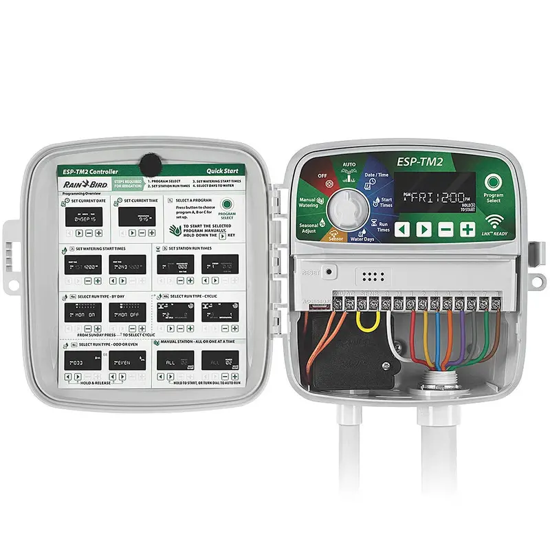 Rain Bird - Esp-Tm2 - 8 Station Indoor/Outdoor Irrigation Controller - Wifi Ready 2