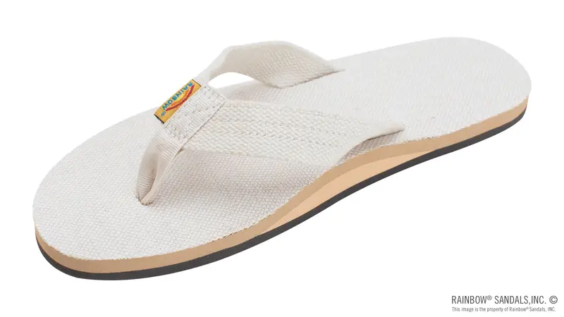 Rainbow Men's Hemp  - Natural 1