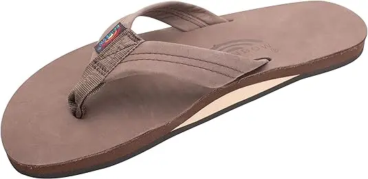 Rainbow Sandals Men’s Single-Layer Leather Flip-Flops – Model 301Alts