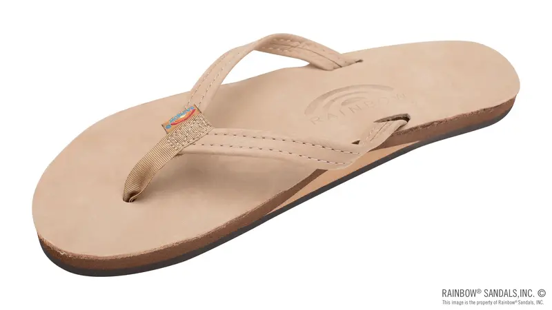 Rainbow Sandals Women's - 301Altsn Single Layer - 1/2" Narrow Strap - Sierra Brown 1