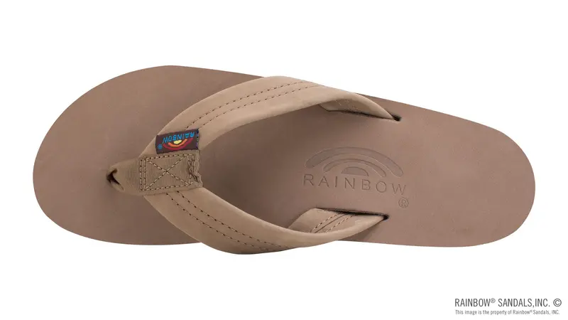 Rainbow Sandals Women's - Double Layer 302Alts - 1" Strap - Dark Brown 2