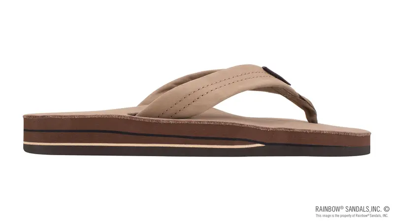 Rainbow Sandals Women's - Double Layer 302Alts - 1" Strap - Dark Brown 4