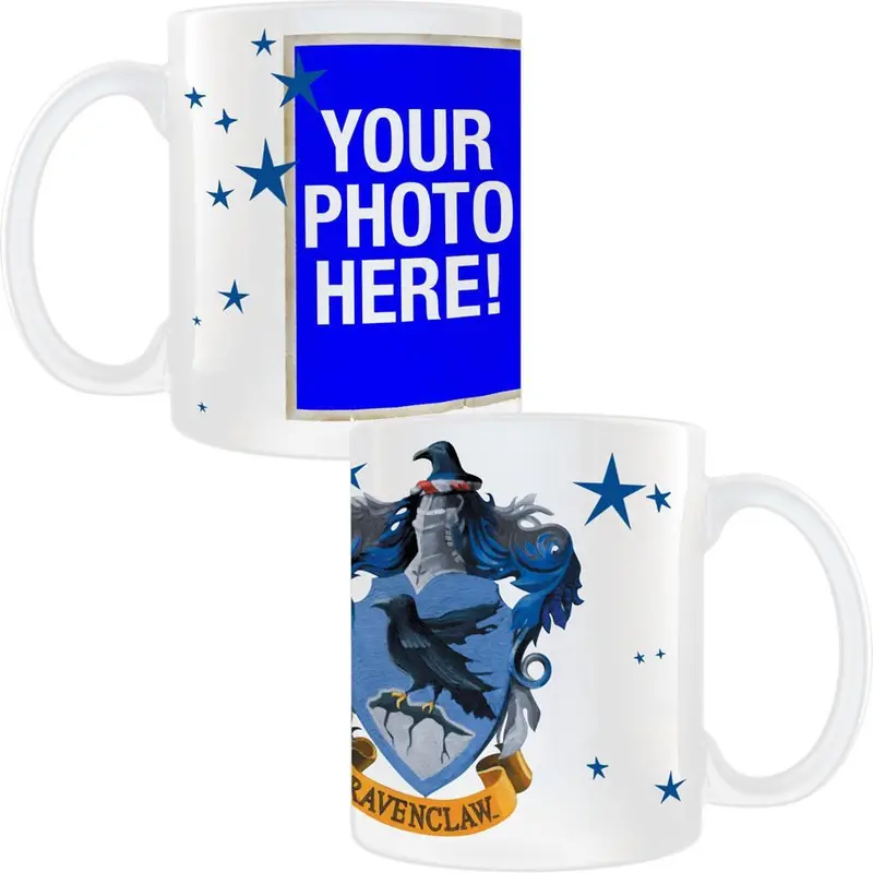 Ravenclaw Crest Custom Photo Mug 1
