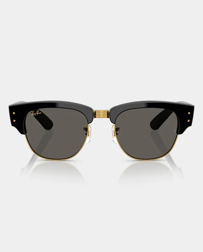 Ray Ban Mega Clubmaster - Black On Gold/Ultra Black Lens 1