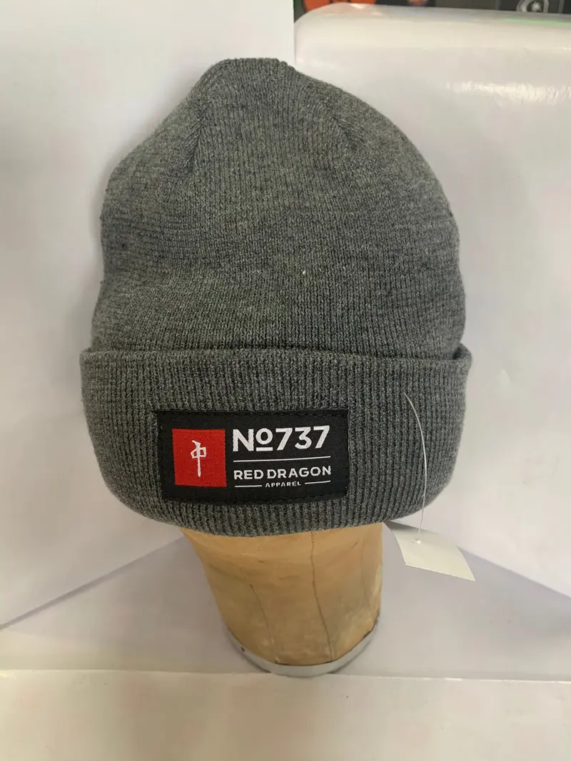 Rds Red Dragon 737 Beanie Charcoal 1