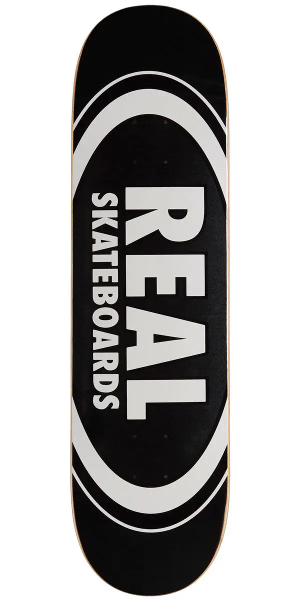Real Team Classic Oval 8.25" Black Deck 1