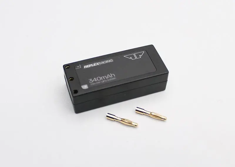 Reflex Racing: Rre012 340Mah 7.6V Lihv Hardcase Lipo 1