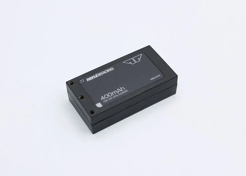 Reflex Racing: Rre015 400Mah 7.6V Lihv Hardcase Lipo 1