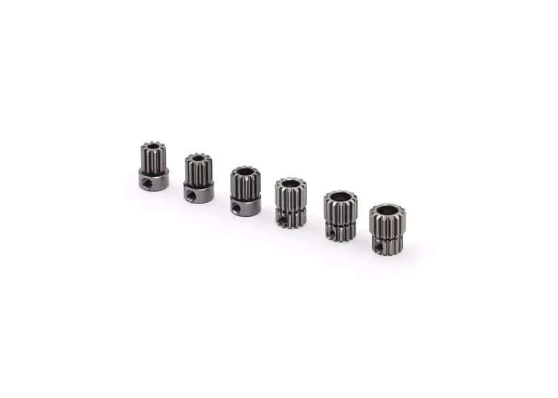 Reflex Racing: Rx540 64 Pitch Hard Coated Aluminum Pinion Gear Set 1