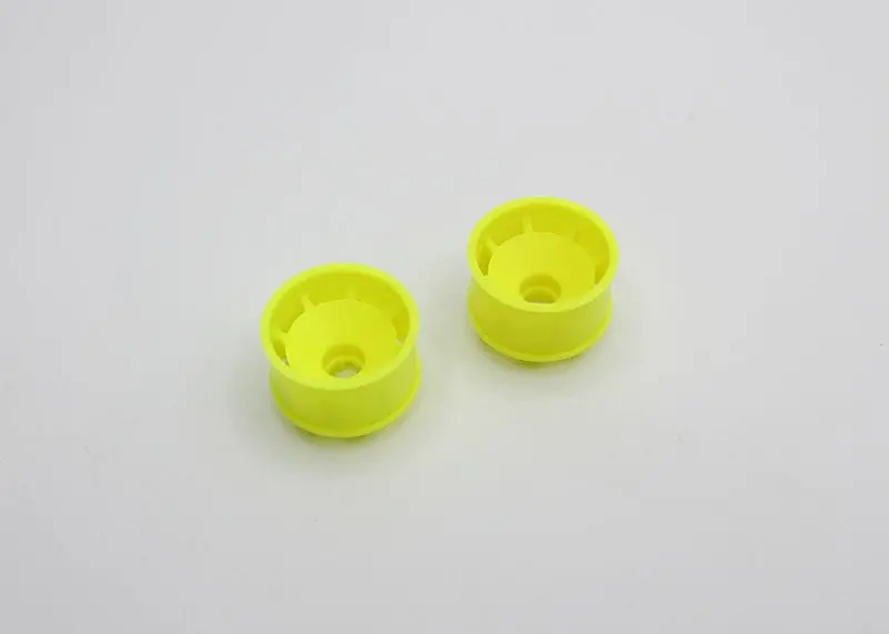 Reflex Racing: Rx600r0y Yellow Speed Dish Rear Wheel 0 Offset 1