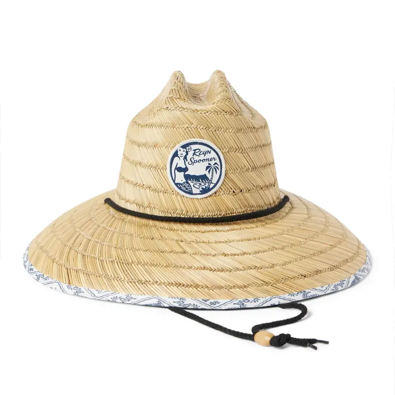 Reyn Spooner Lahaina Sailor Straw Hat- White 1