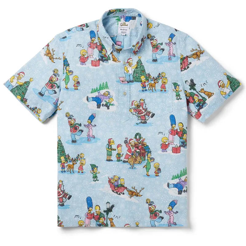 Reyn Spooner Simpsons Greetings Pullover Size Xl 1