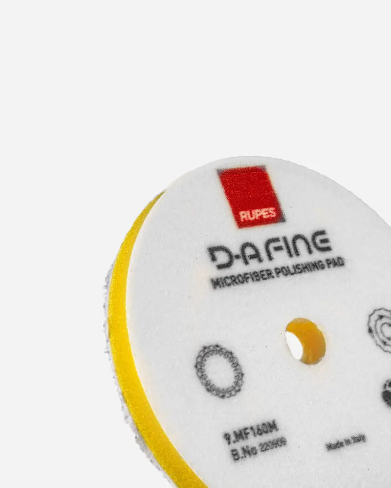 Rupes D-A Fine Microfiber Yellow Pad 2