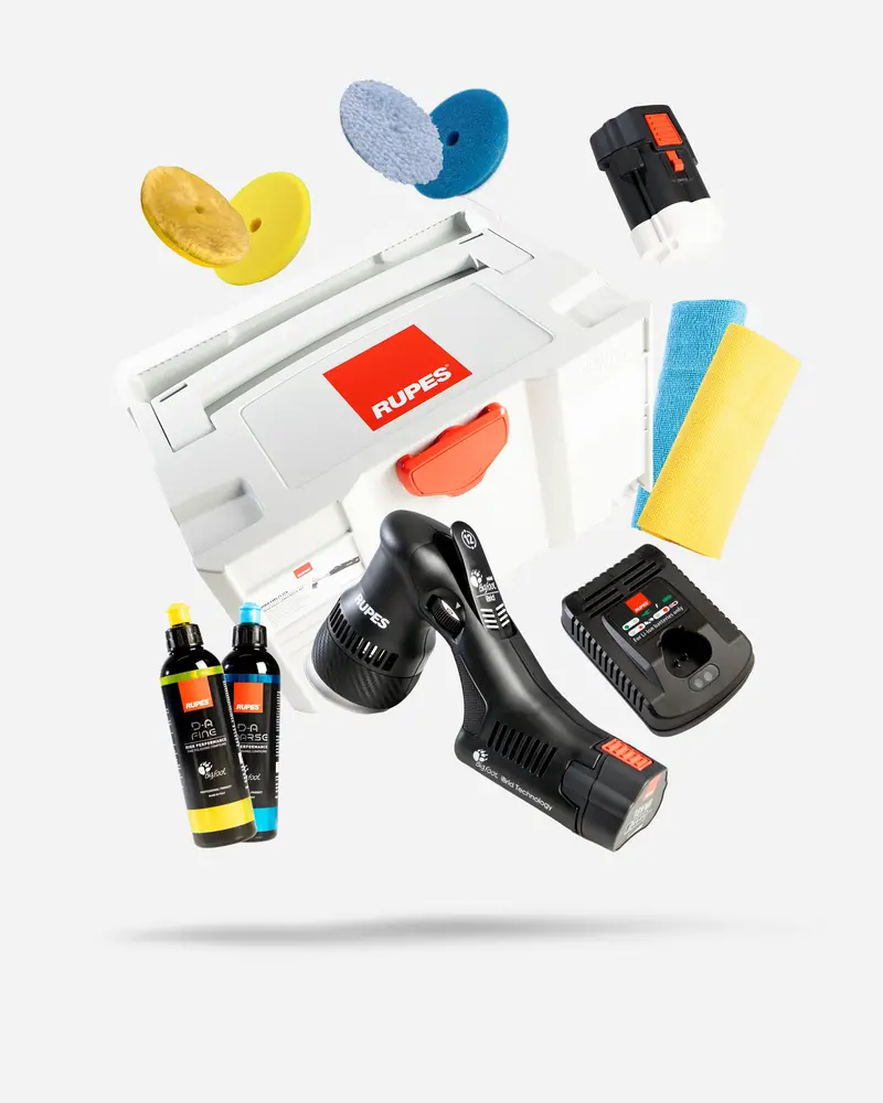 Rupes Hlr75 Ibrid Mini Polisher Kit 1