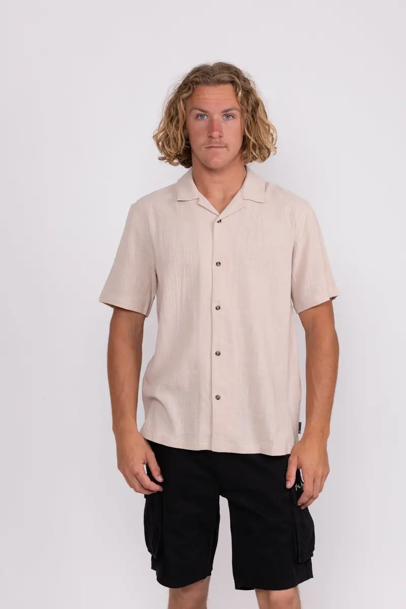 Rusty North Laguna Short Sleeve Shirt 1
