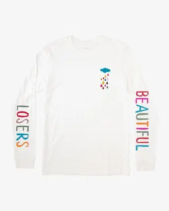 Rvca Beautiful Losers Cloud Long Sleeve T-Shirt 1