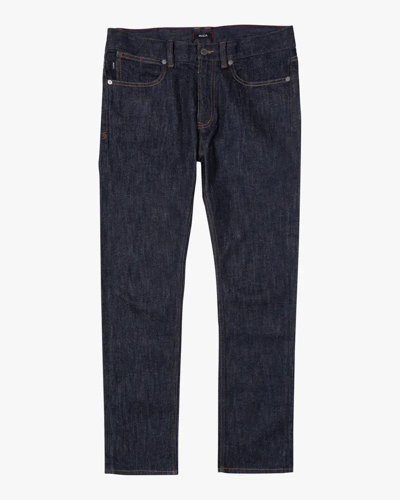 Rvca Dagger Denim Jeans - Dark Indigo 1