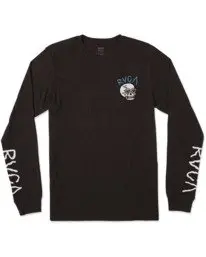 Rvca Luke P Skull Bowl Ls Tee 1