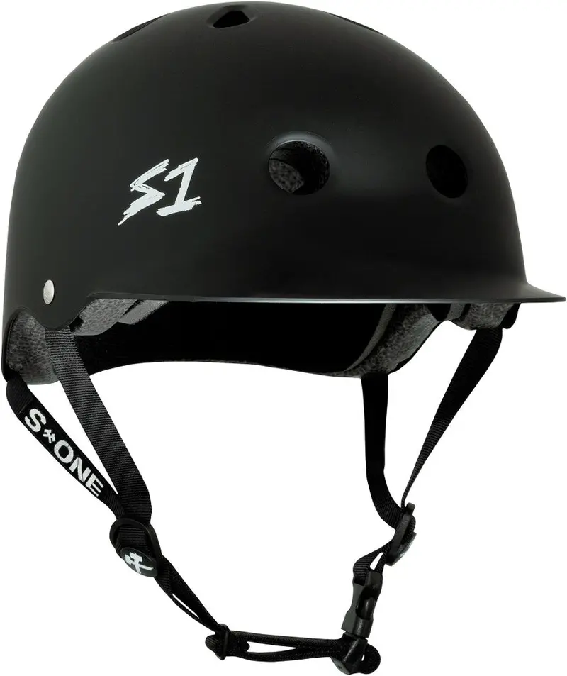 S1 Lifer Brim Helmet - Black Matte 1