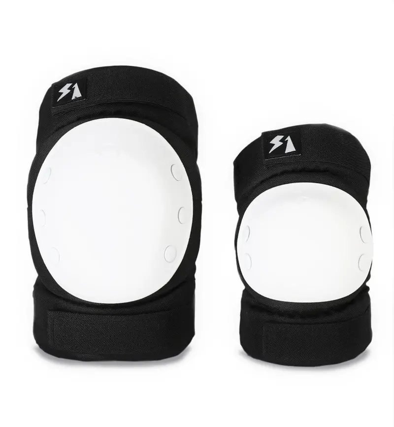 S1 Park Pad Set Knee/Elbow - Black/White 1