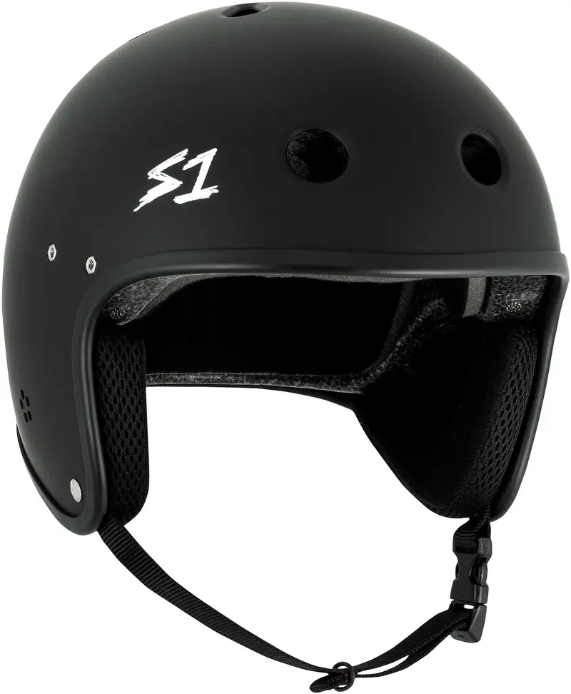 S1 Retro Lifer E-Helmet - Black Matte 2